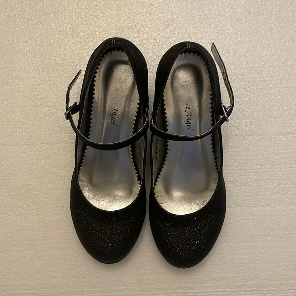 Girls glitter heels